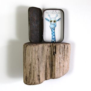 Giraffe Vichy by Esther Maurer