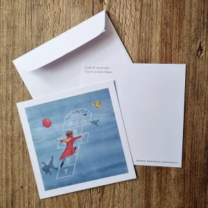 Carte de voeux - Envole-toi vers tes rêves