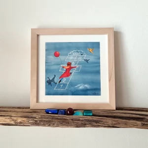 Illustration Esther Maurer, Envole-toi vers tes rêves