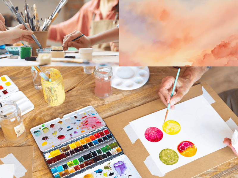 Atelier d'aquarelle