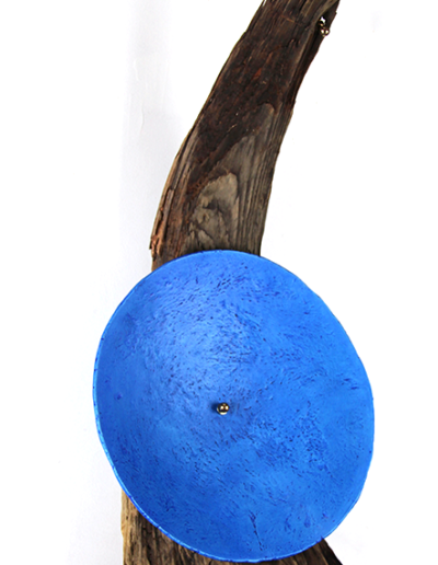 Sculpture murale Ecoute l'espace infini by ESther Maurer